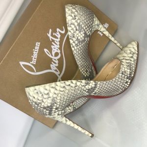Christian Louboutin Snakeskin Pumps